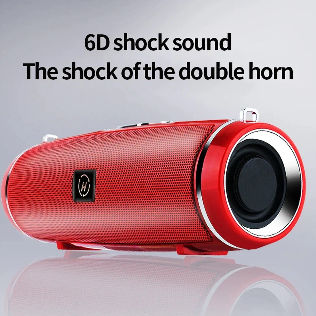200W Portable Bluetooth Speaker IPX2 Waterproof Outdoor HIFI Pillar Subw — image 12