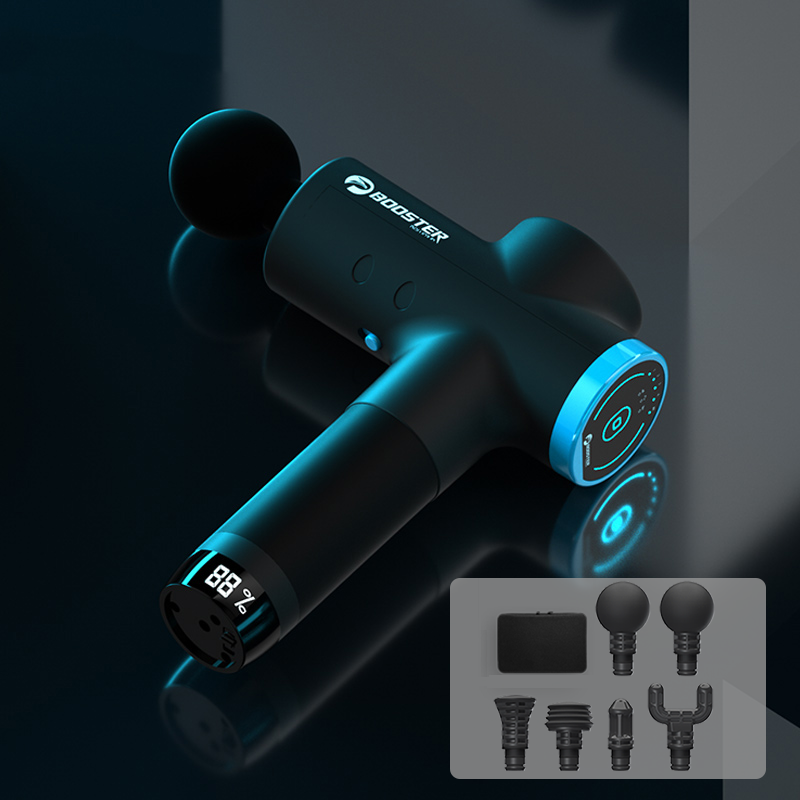 Pistolet de massage fascia à écran tactile et vibration 2