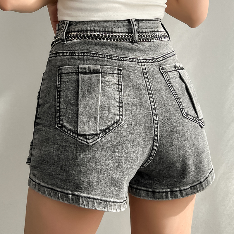 Women's Irregular Splicing Denim Skirt