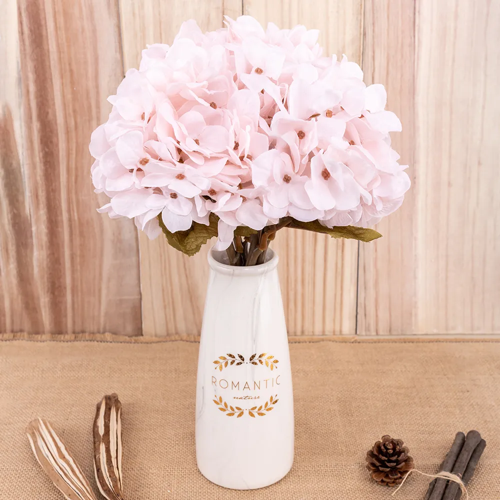 Artificial Flowers Hydrangea Branch Home Wedding Decor Autum – image 5