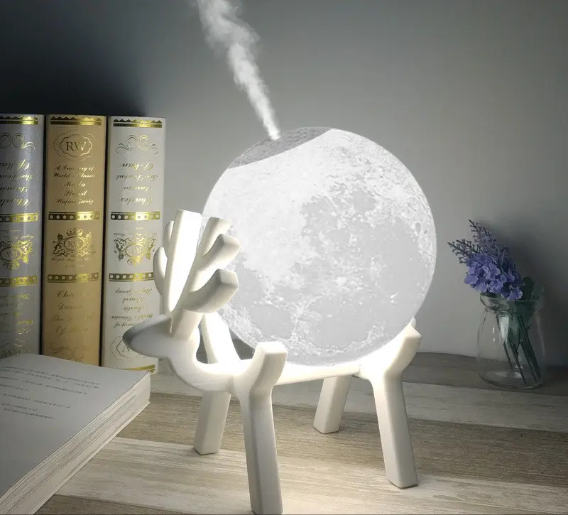 Creative Humidifier Aromatherapy Moon Night Light