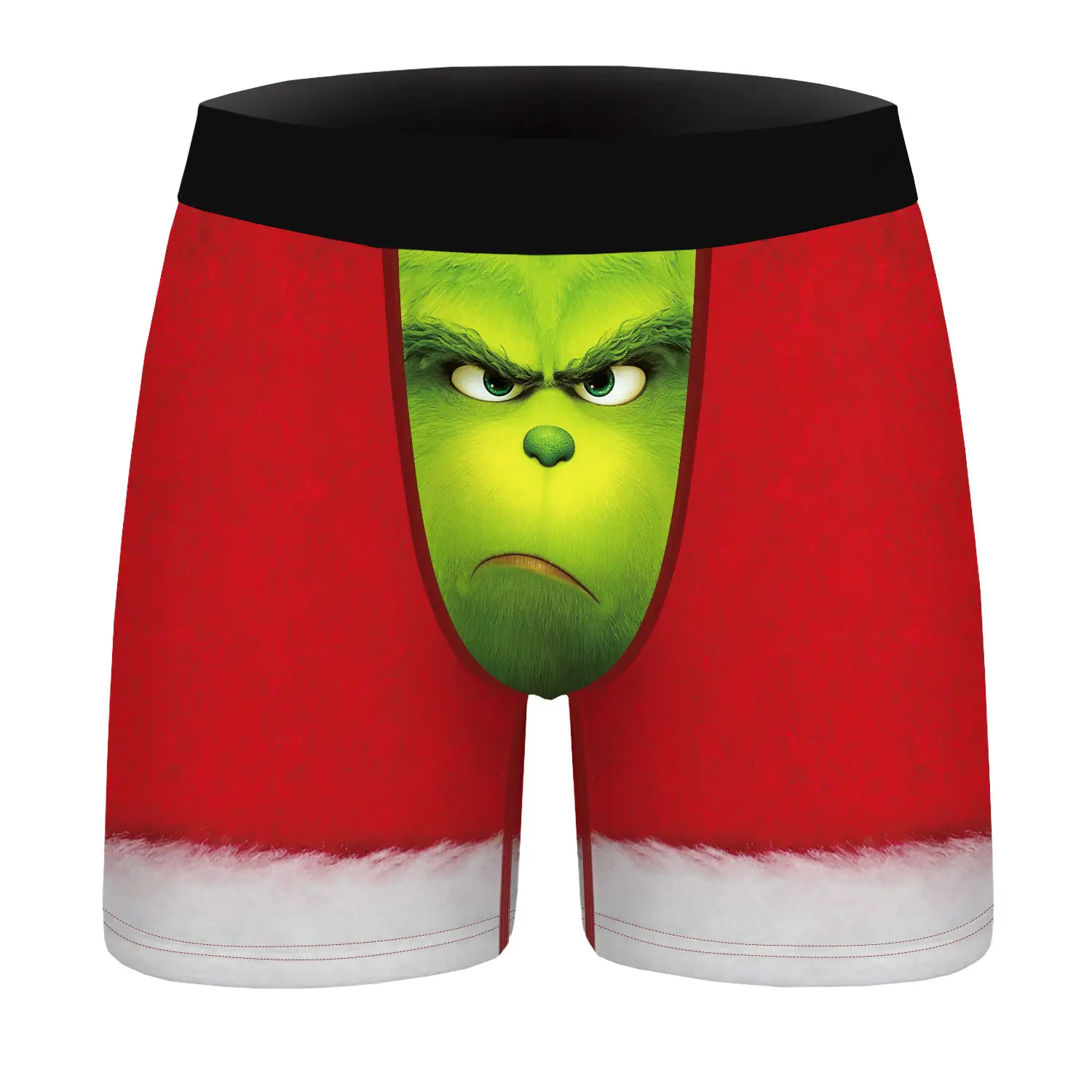 Men's Polyester Breathable Panties Christmas Costume