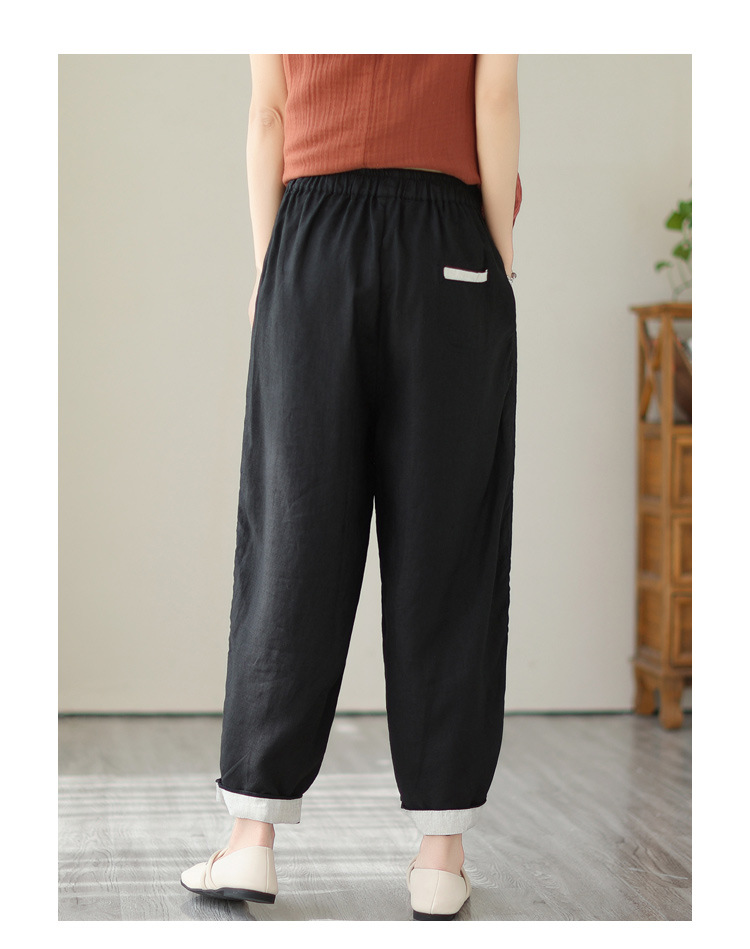 loose-large-size-slimming-high-waist