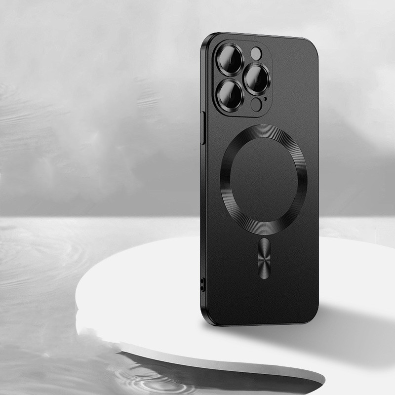 Frosted Magnetic Suction Phone Case - Image 7