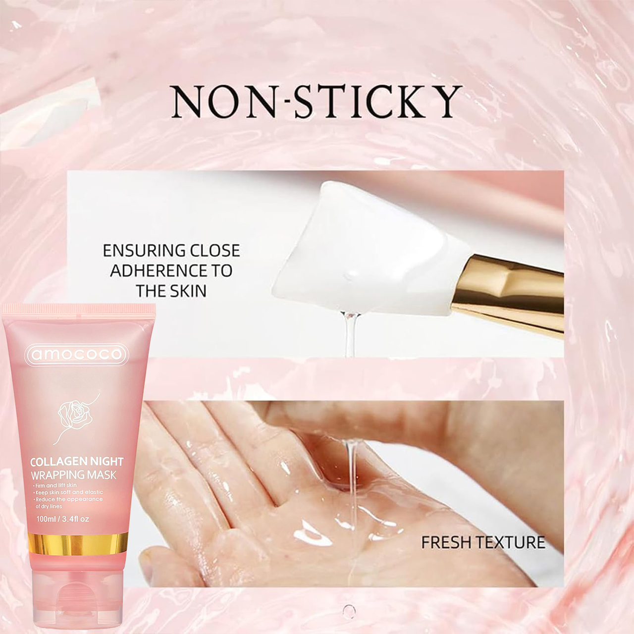 Only Supports Self Pickup With Waybill Collagen Night Wrapping Mask Firm & Lift... 13