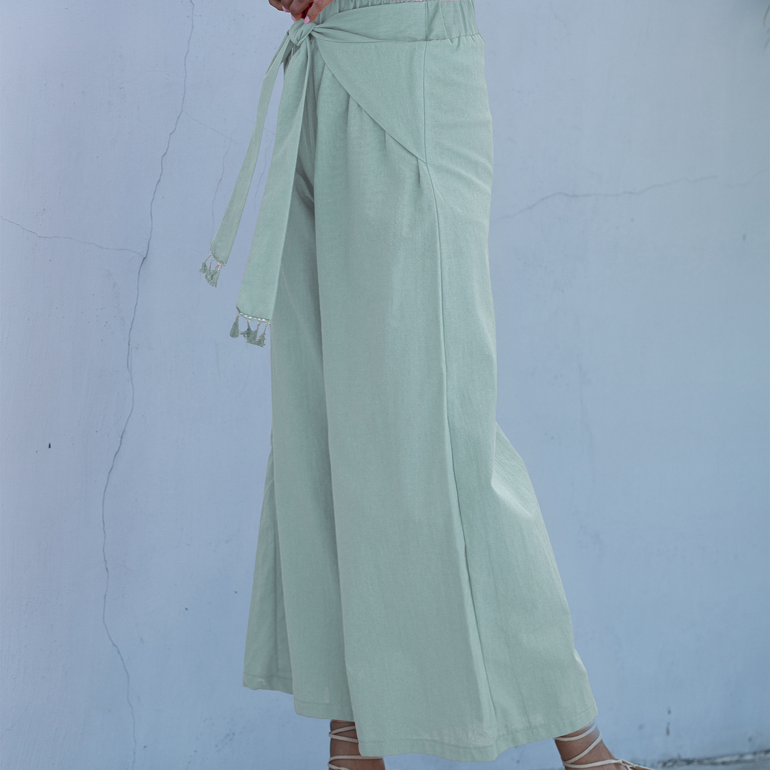 Title 2, Wide leg casual loose trousers