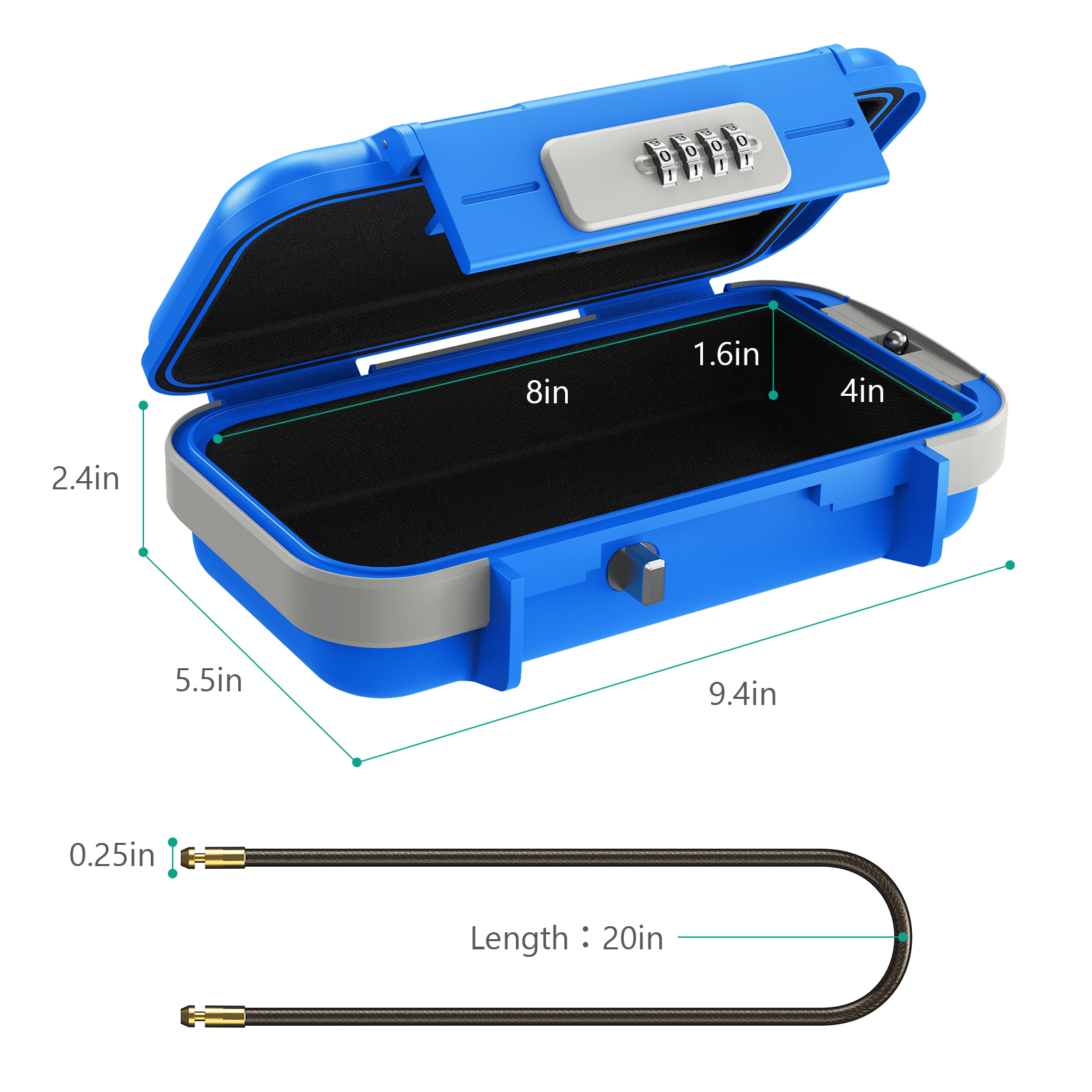 Title 2, Portable Removable Password Storage Box