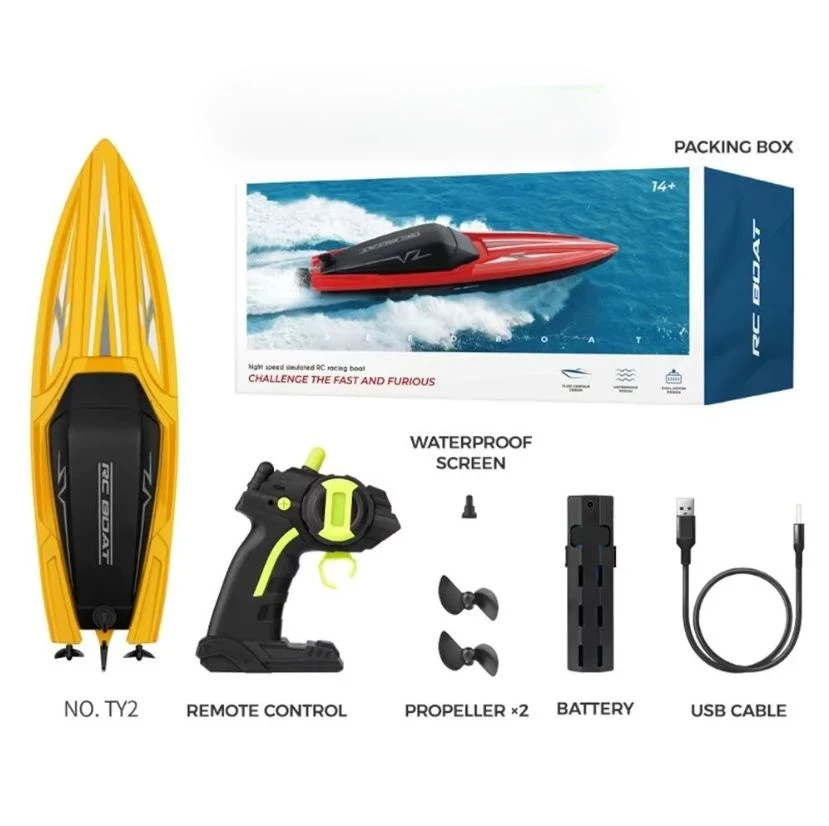 SpeedBoat-TY2 2.4G High-Speed Dual-Motor Remote Control Speedboat