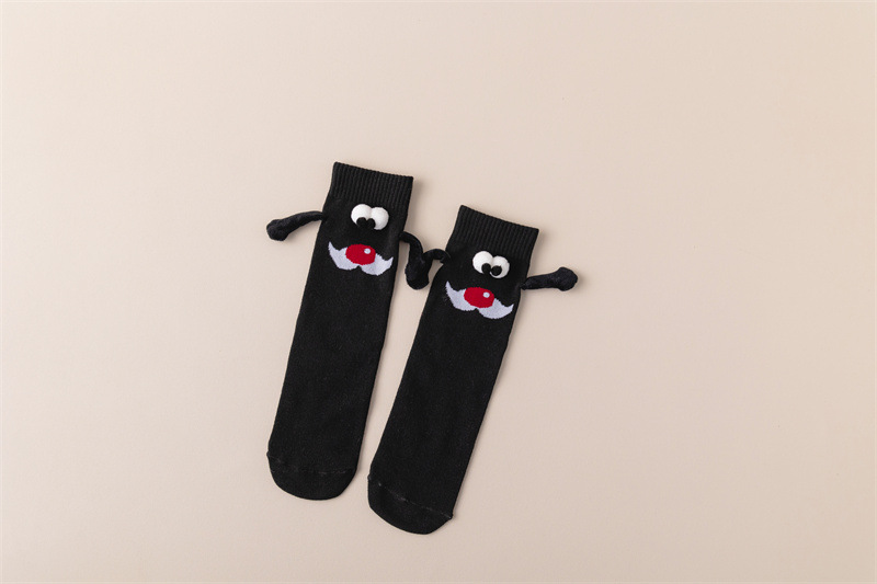 Couple-Magnetic-Handle-Cute-Hand-Socks-Christmas