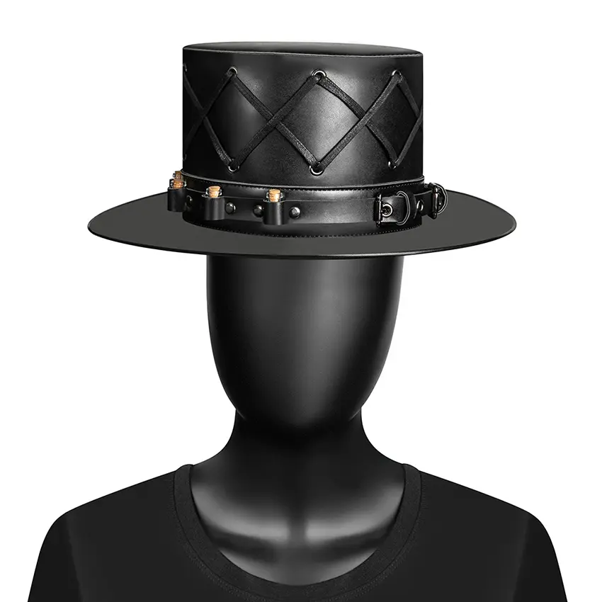 European And American Punk Plague Doctor Unisex Magic Hat Gentleman Top Hat Female Prom Props