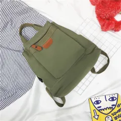 Super Korean Style Simple Girl Campus High School Student Schoolbag - Green - View 1