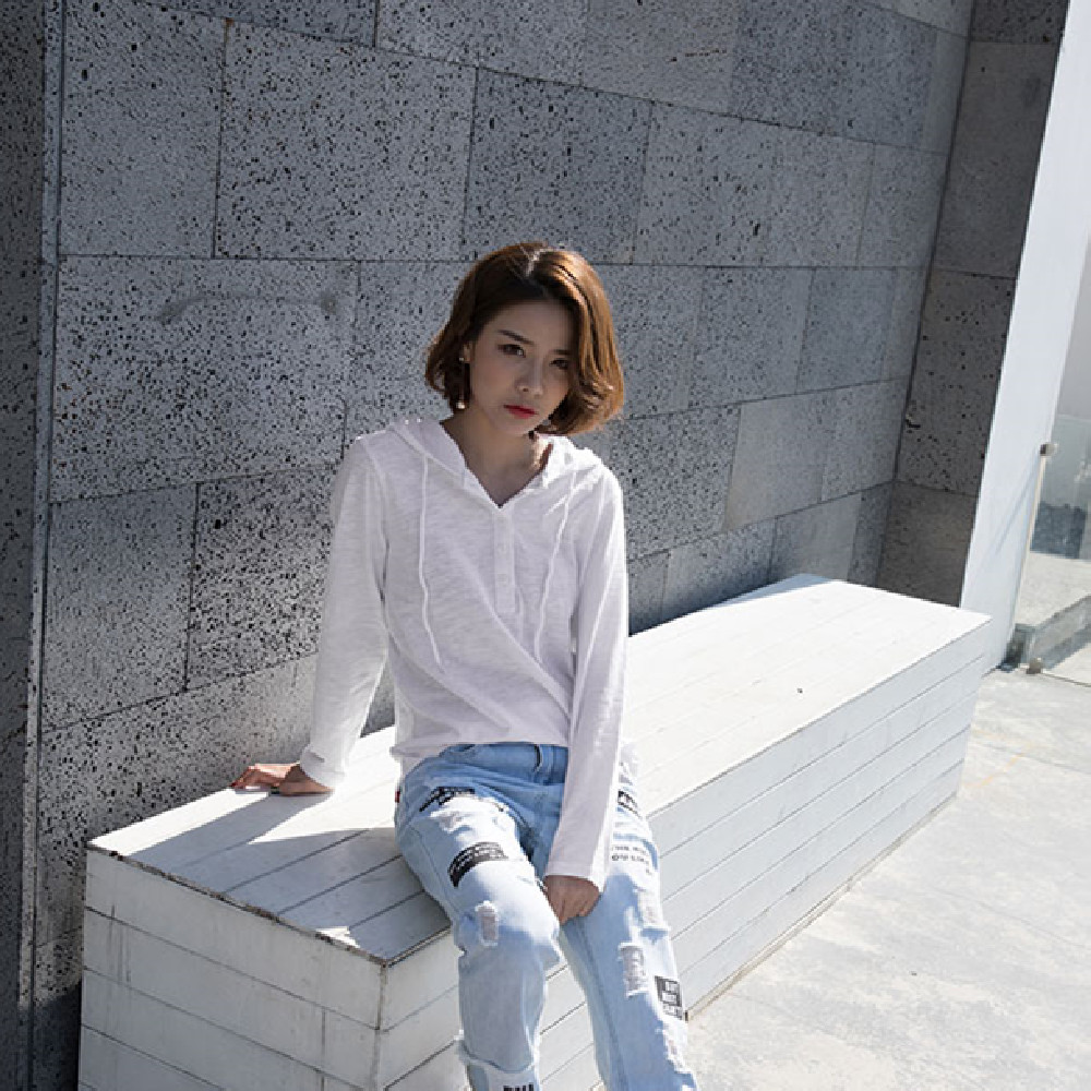 Women's Fashionable Cotton Thin Top