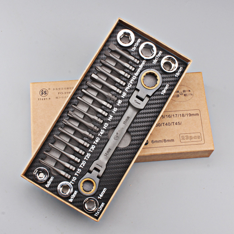 Torx Screwdriver Set Combination Ratchet