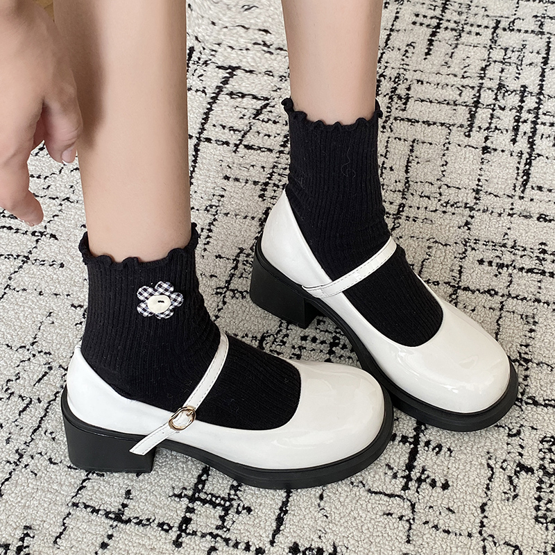 Patent Leather Mary Jane Flats, picture 2 of 5