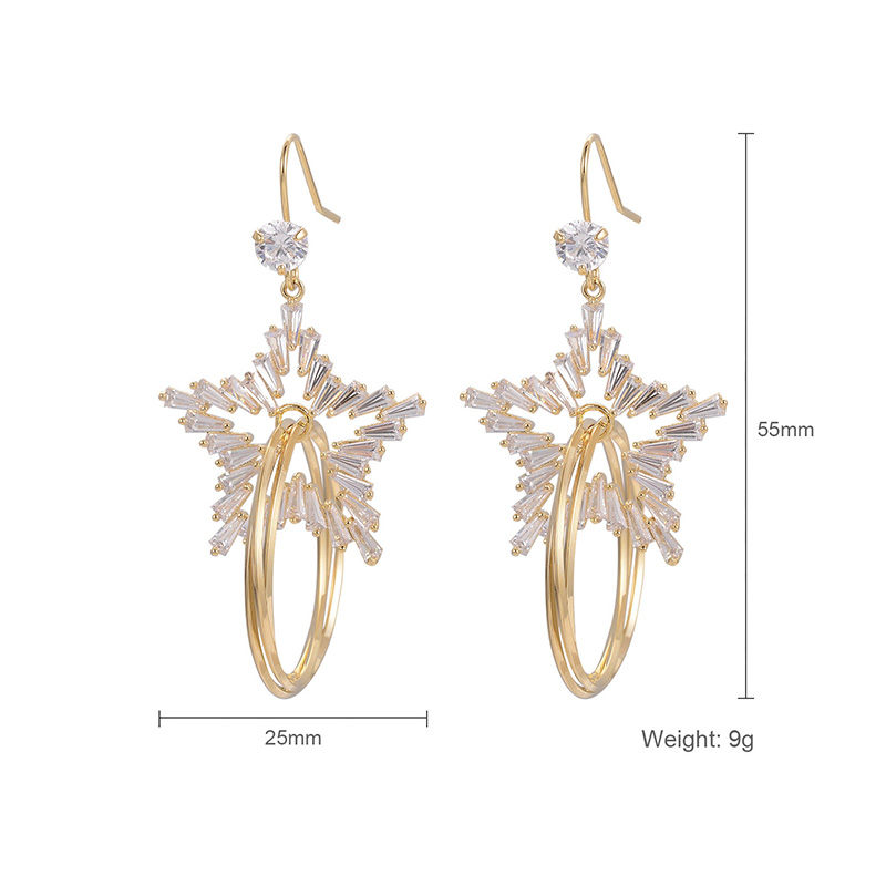 The New Trendy Design Of Korean Style Earrings Tassel Earrings