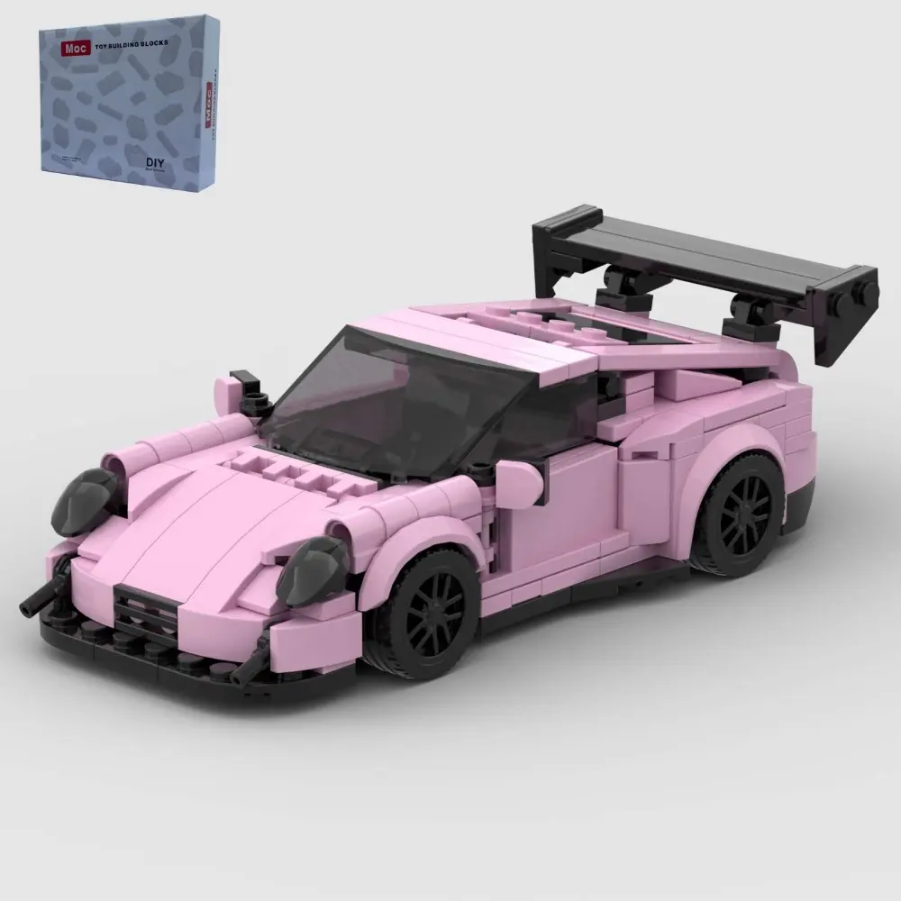 Super Sports Car Toy Building Set Porsche