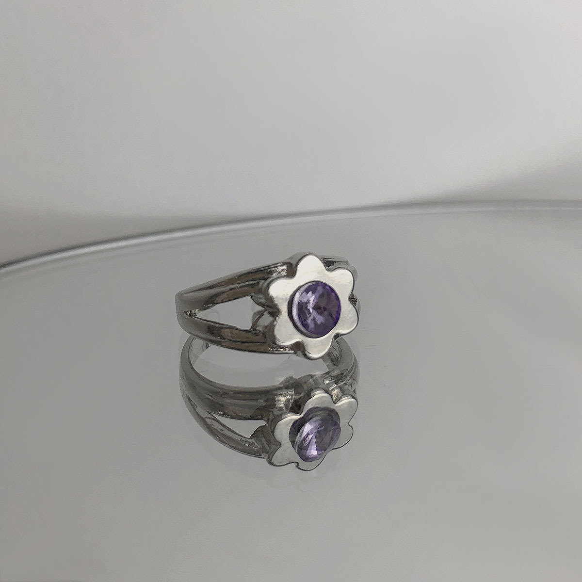 European And American Ins Simple Geometric Ring Women's Fashion
