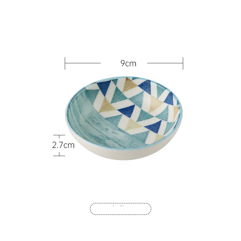 Title 5, Ceramic Dishes Set Household Nordic Style Table...