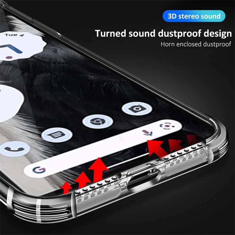 Mobile Phone Shell Transparent 6a Airbag Protection