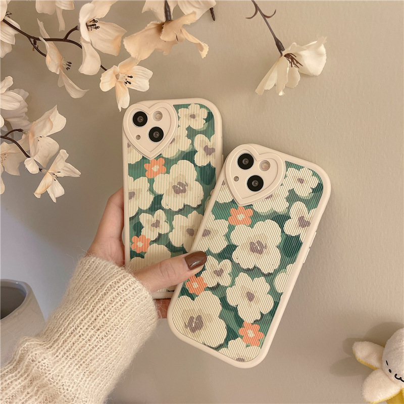 Watercolor Oil Painting Flower Phone Case