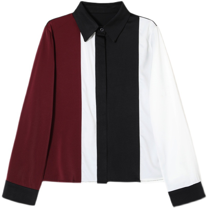 Women's Loose Fashion Western Style All-match Shirt Tops