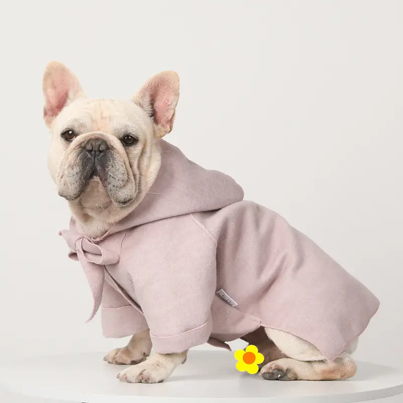 Dog Fashion Simple Wool Warm Coat