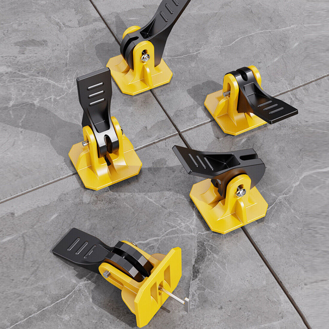 Tile Leveling System Kits Reusable Spacer Wall Floor Clips Tool Set UK — image 11