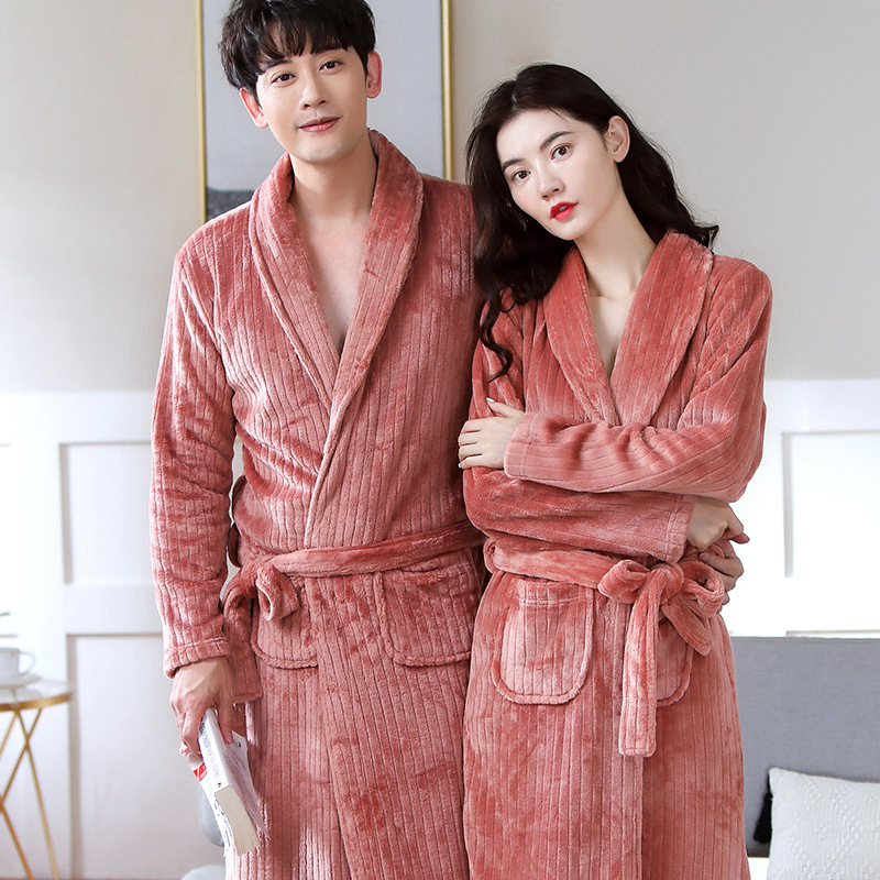 Title 5, Coral Velvet Thickened Warm Loose Pajamas