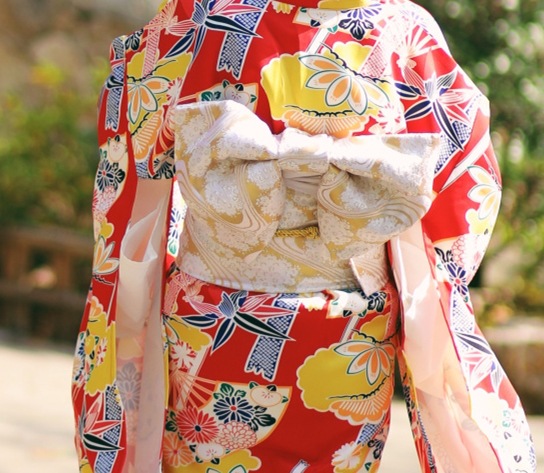 Title 2, Formal Kimono Brocade Jacquard Cloth, Apparel A...