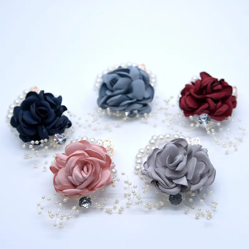 Wrist Flower Bride Bridesmaid Sister Group Corsage