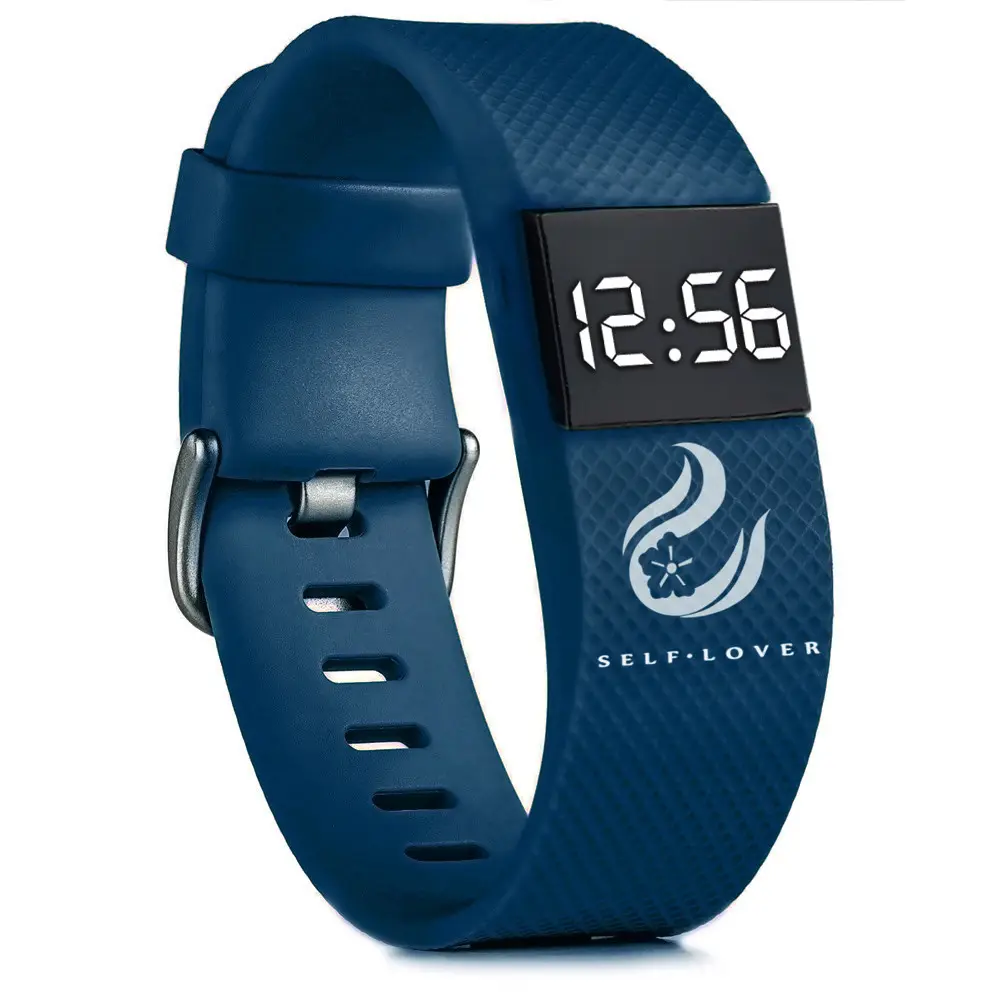 Men's Sports Watch with Silicone Strap