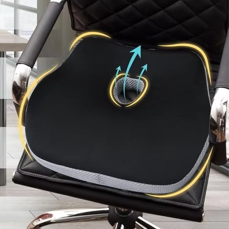 Car Seat Cushion Ergonomic Memory Foam Butt Booster Cushions — image 6