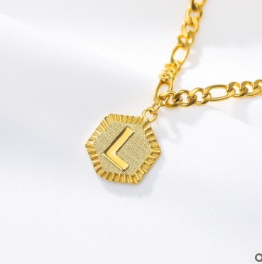 26 Alphabet Letter Anklet Gold Color Foot Chain Bracelet
