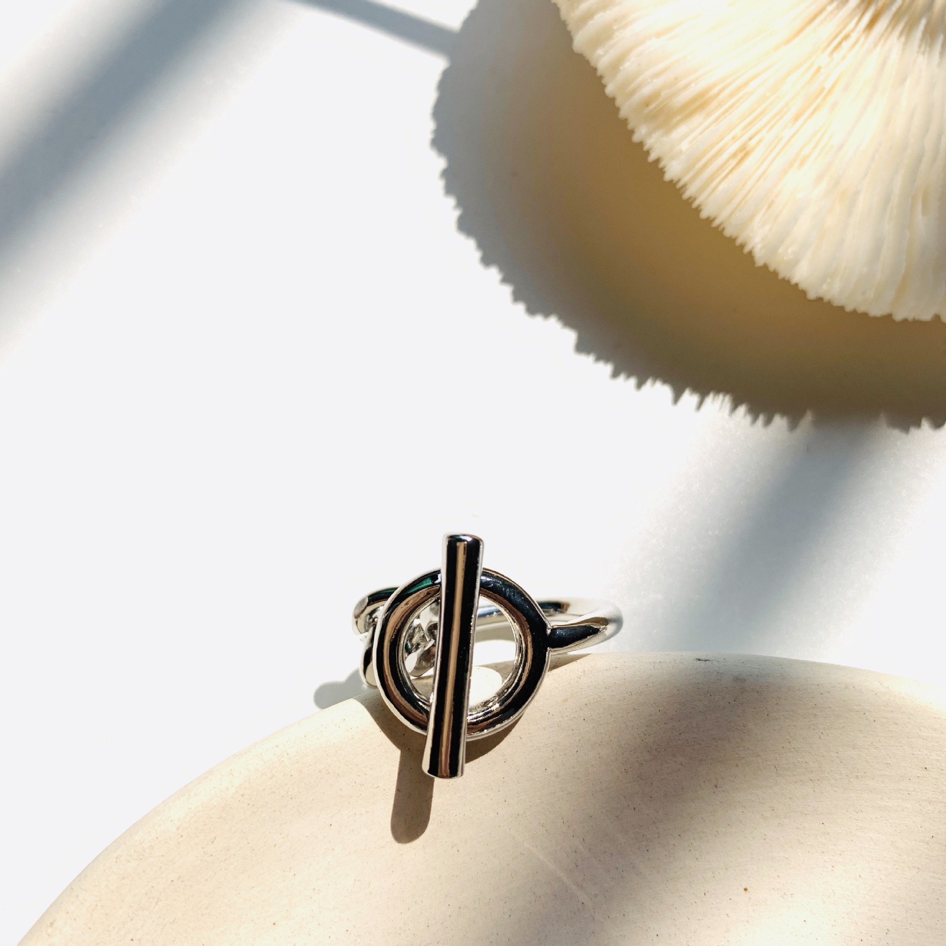 Set Of Lock Circle Hollow Small Stick Semi-soft Chain Round Stick