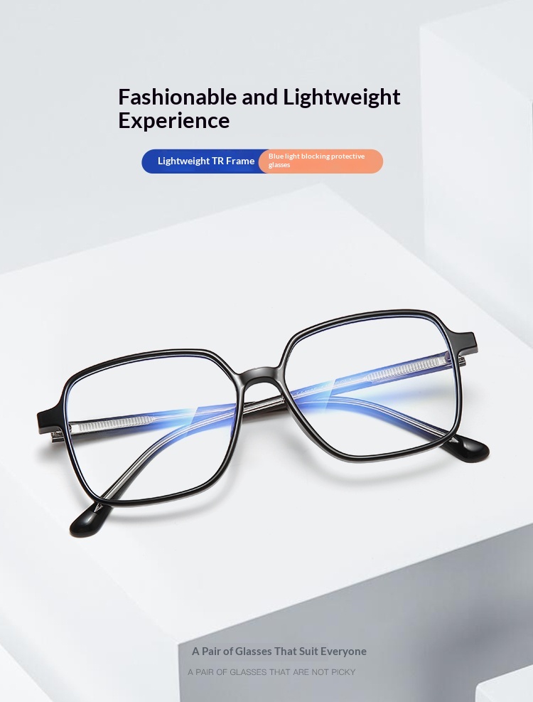 Lijia Korean Version Large Frame Anti Blue Light Goggles, Internet Famous, Same Type Of Goggles 1542