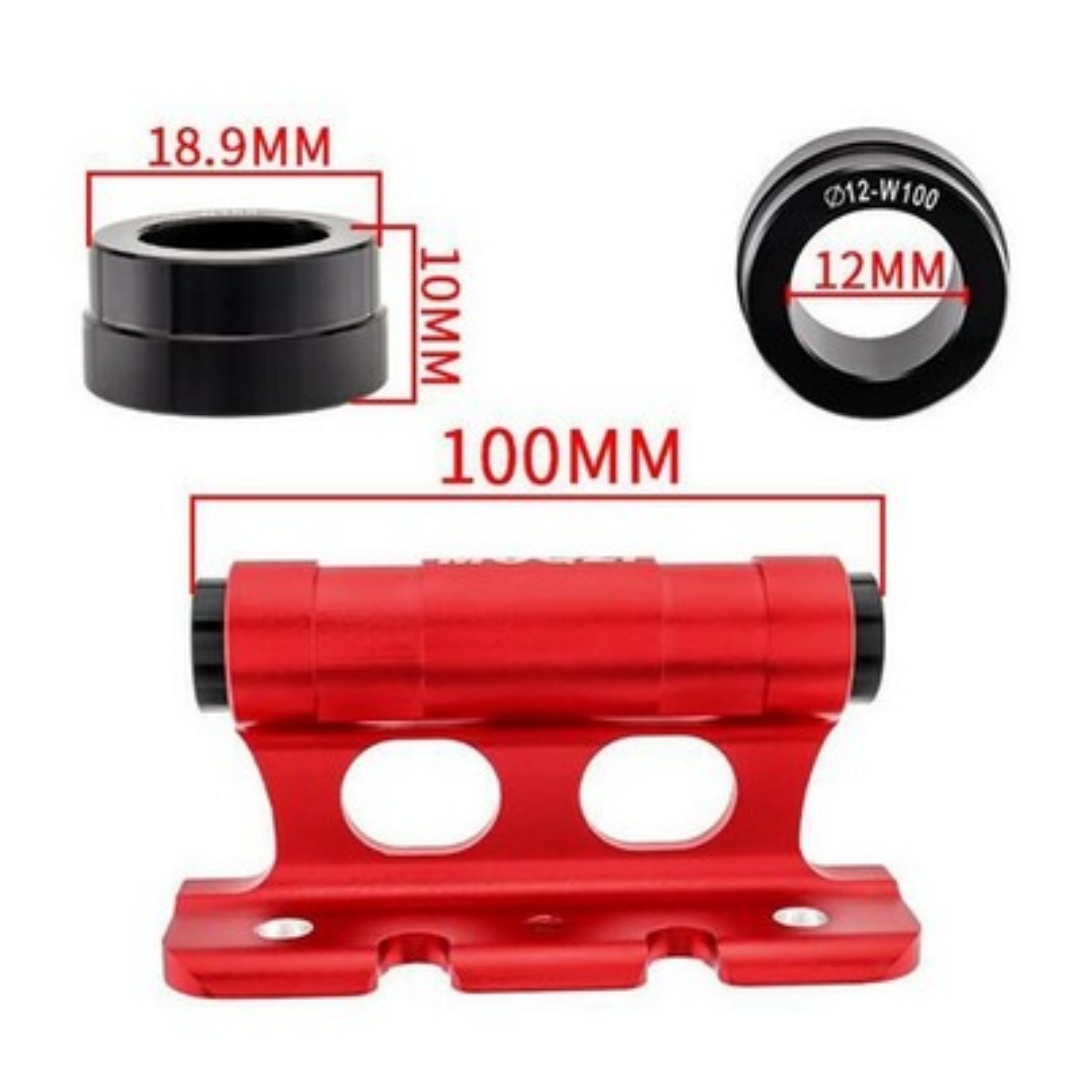 Bike Fork Mount Racks Bike Stand Bracket Bicycle Rear Wheel Rack Red 4