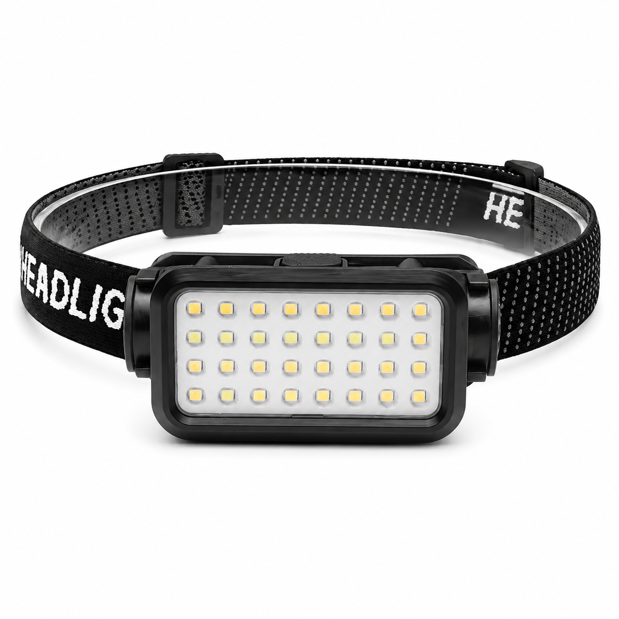 Rechargeable Type C Waterproof LED Headlamp K351 Black 300LM For Camping Hiking Work Headlight Head