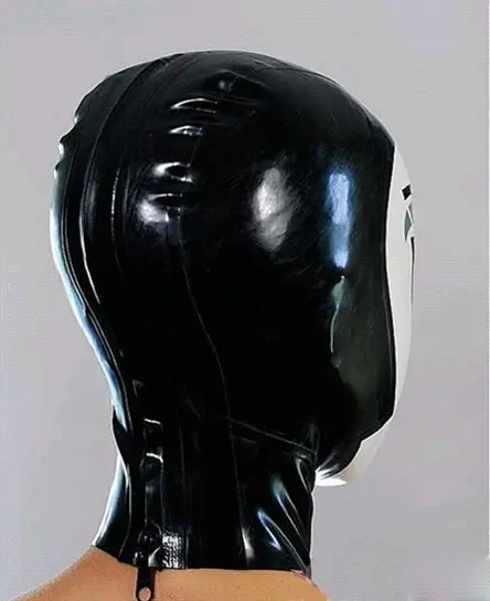 Latex Headgear Plays Eyes And Mouth