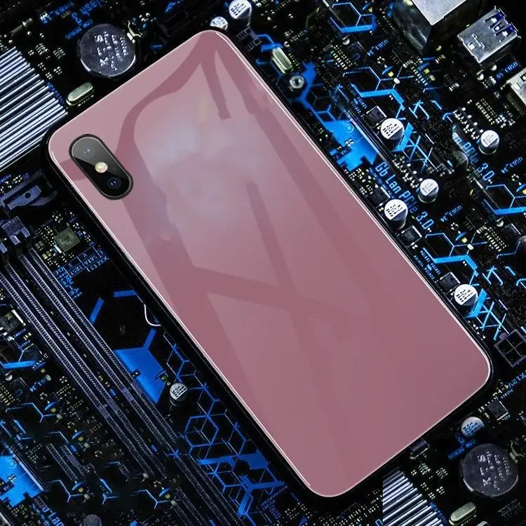 Simplicity And Creativity Luminous Glass Phone Case