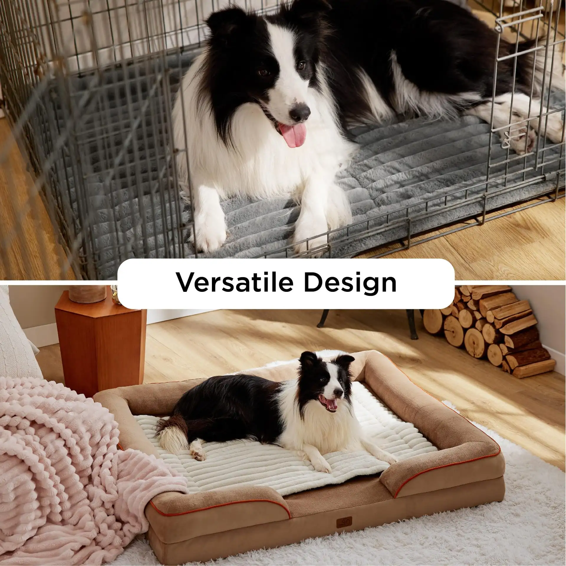 Self-Warming Pet Mat Cozy Warm Soft Thick Corduroy Fleece