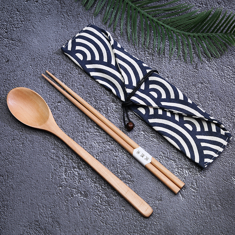 New Hot Sell Japanese Natural Nanmu Convenient Tableware