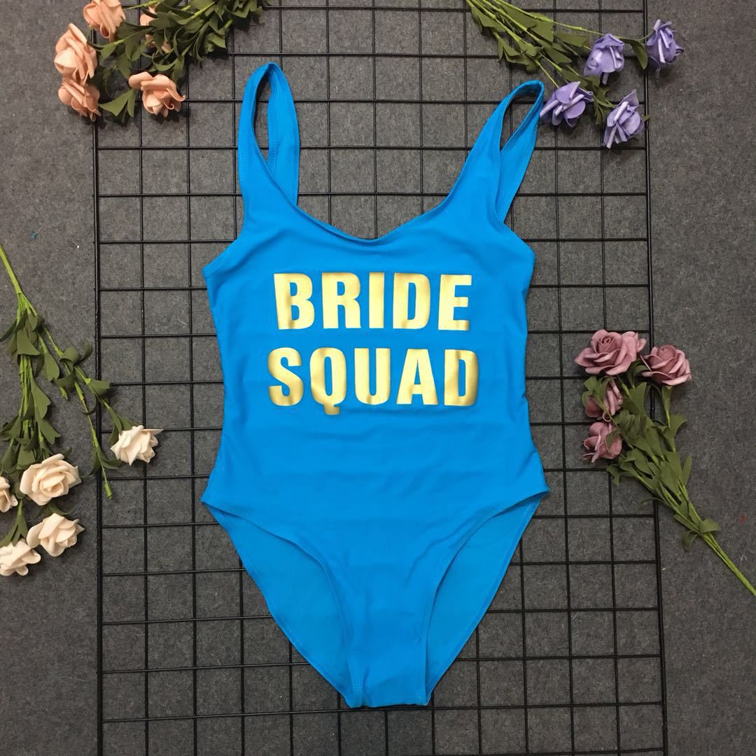 Title 5, Gold print one-piece swimsuit