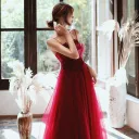 Burgundy Midwaist Midlength