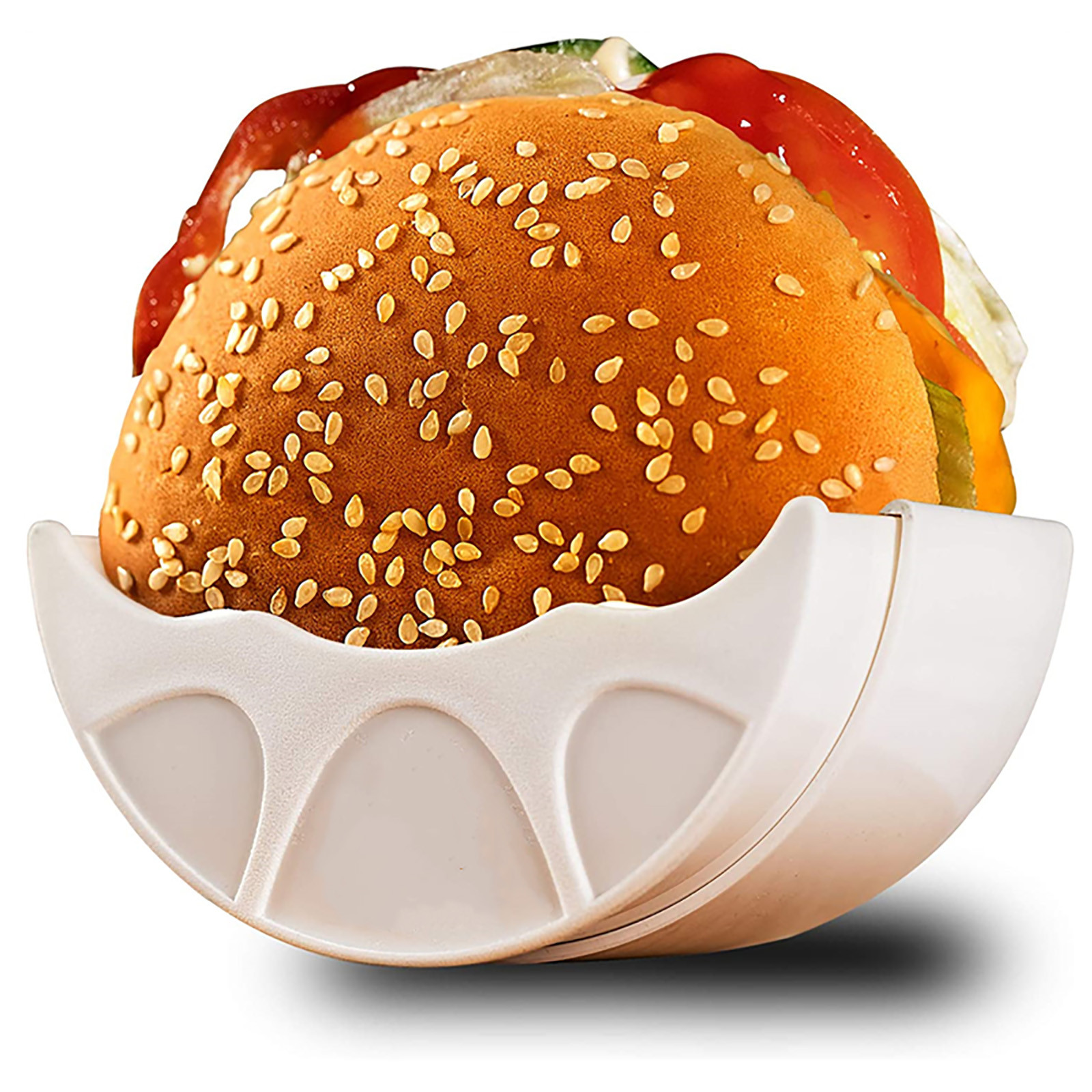 Silicone Hamburger Clip Contactless Hamburger Wrap Hamburger Sandwich Outer Box