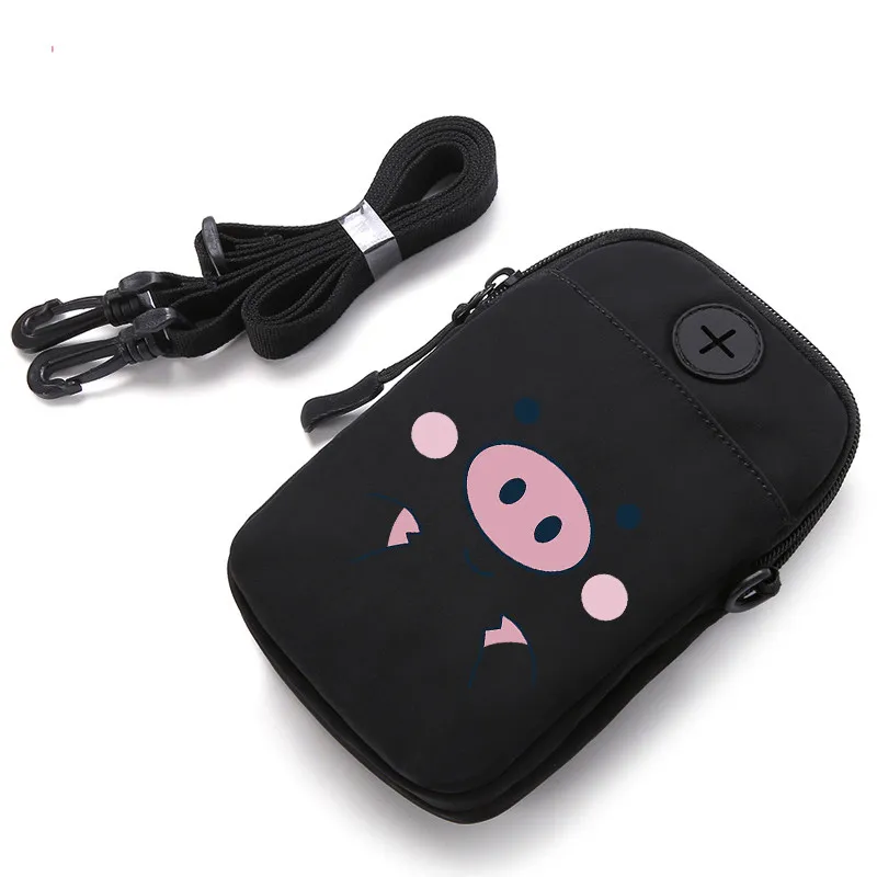 Fashion All-Match Mini Shoulder Messenger Bag - Black