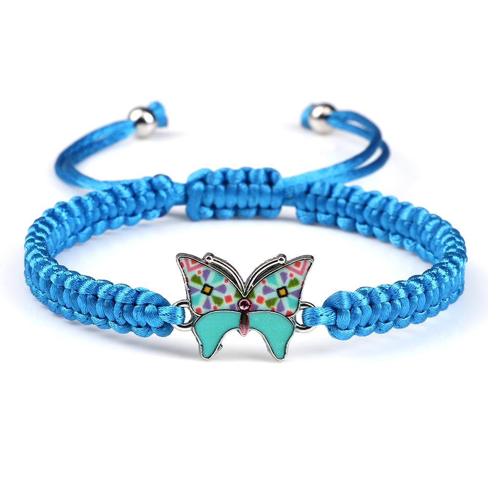 Title 4, Nueva pulsera de mariposa, cuerda de mano de pr...