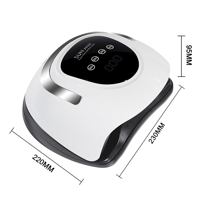 UV Nail Lamp, Dryer Light For Nails With 4 Timers LED Lamp Gel Polish Kit Gel Uv Light For Nails Professional Art Tools Automatic Sensor 4