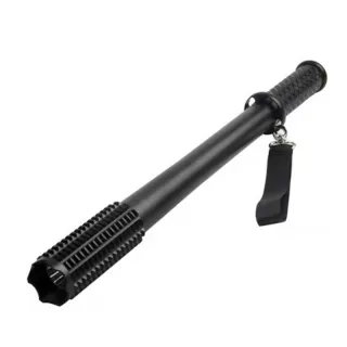 Rechargeable LED Flashlight With Emergency Life-Saving Hammer - Bright Police Security Lamp Light Office & School Supplies Office & School Supplies