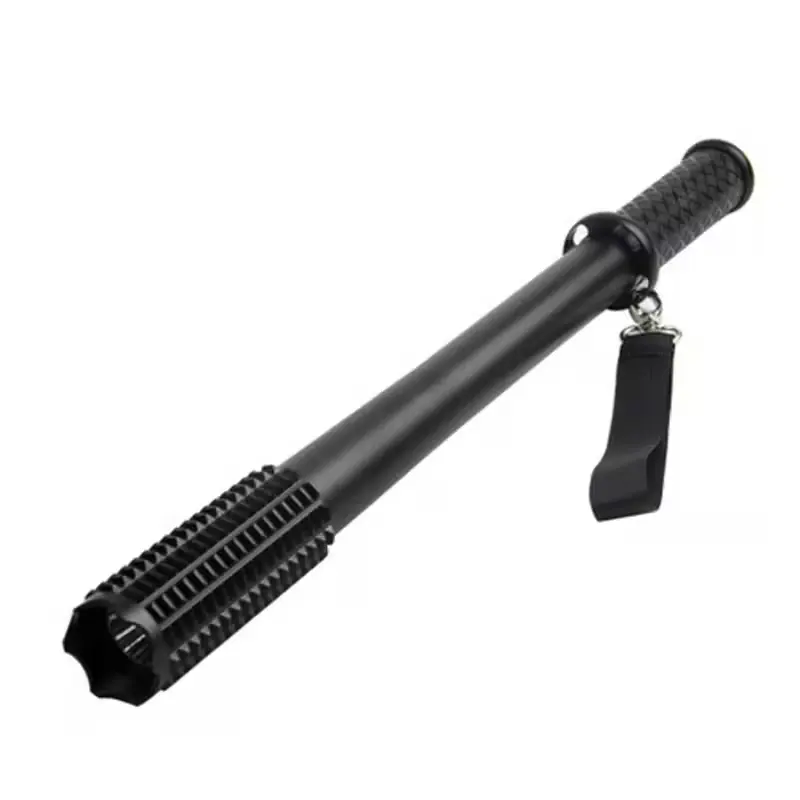 Rechargeable LED Flashlight With Emergency Life-Saving Hammer