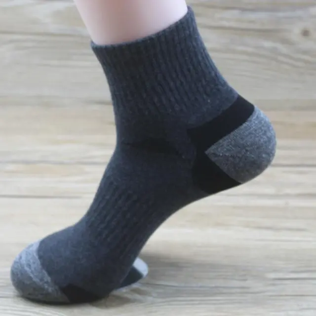 Men's Deodorant Sweat Absorbing Socks Dark Grey - Shop at LoveMi